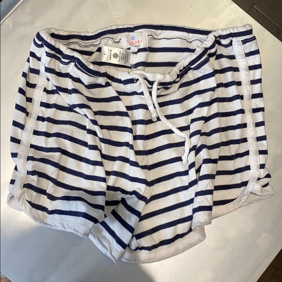 SUNDRY Stripes Dolphin Shorts - 3 - Picture 3 of 6
